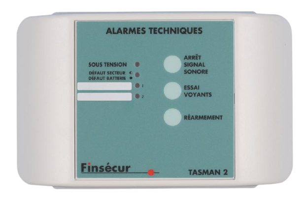 TASMAN 2 - COFFRET ALARME TECHNIQUE 2 ENTREES