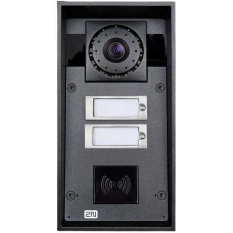 INTERPHONE 2 BOUTONS CAMERA HD - 2N IP FORCE