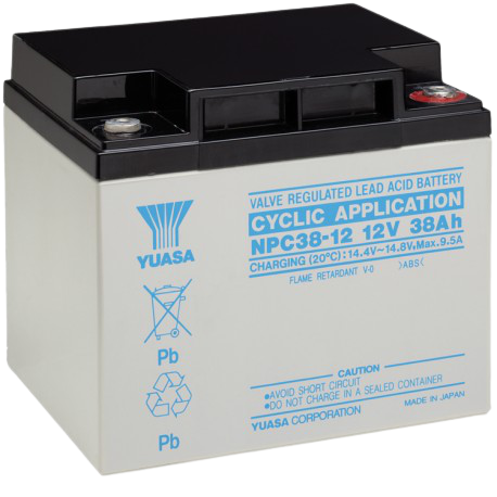 BATTERIE 12V - 38Ah