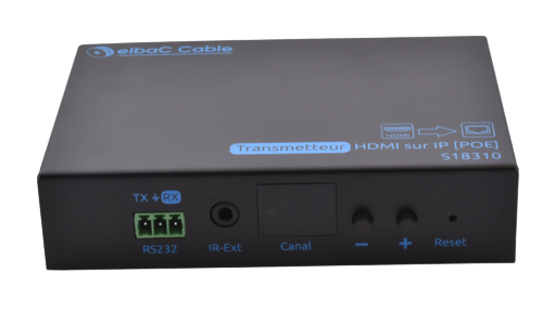 ÉMETTEUR HDMI SUR IP - POE