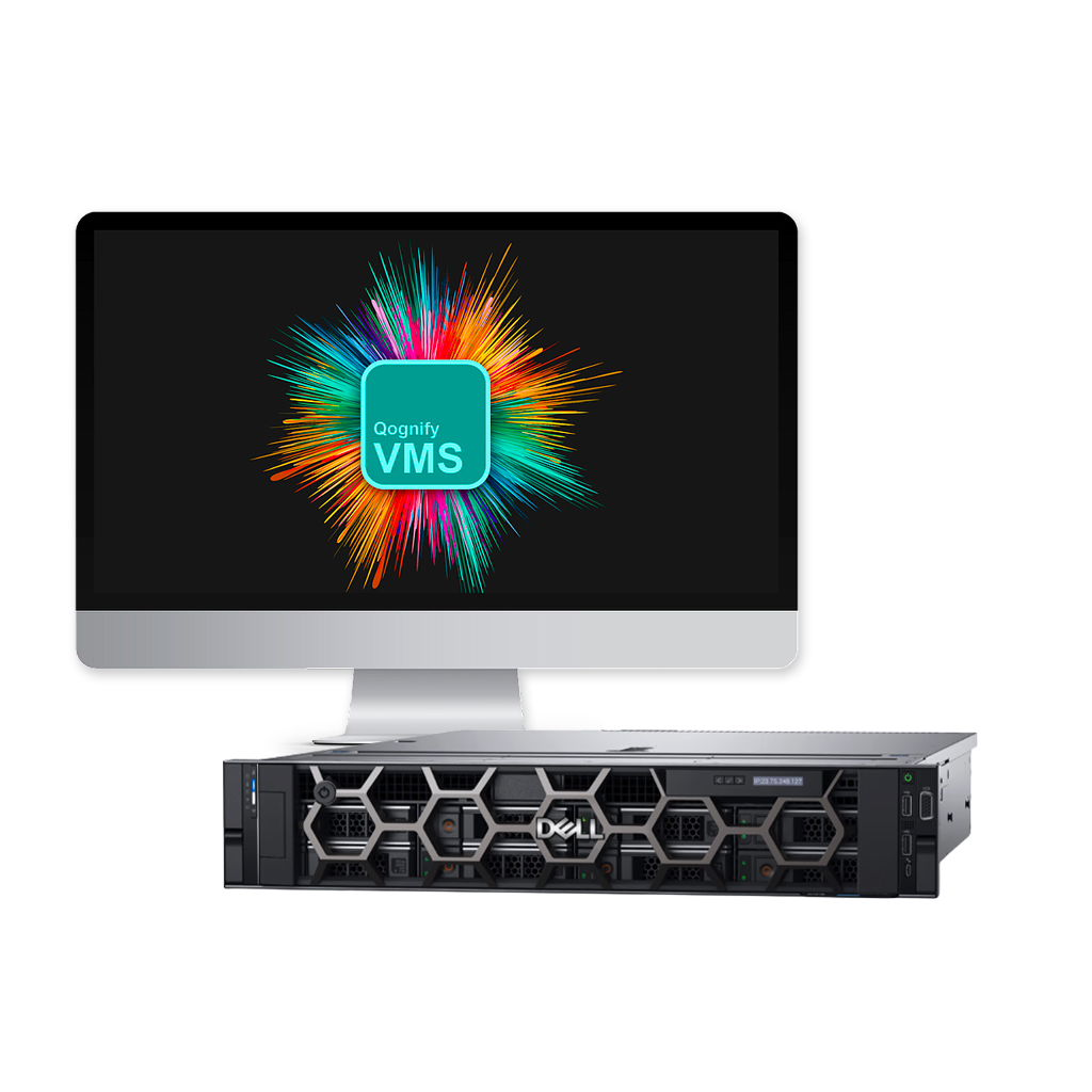 High Up to 400 channels R5-16TB, 12Bays, 2U, 32GB, NIC 2x10Gb, RPS, 5YPS