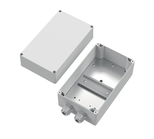 Boitier IP65 pour alimentation rail DIN