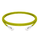 CORDON S/FTP CAT6 CCA 0.5M JAUNE