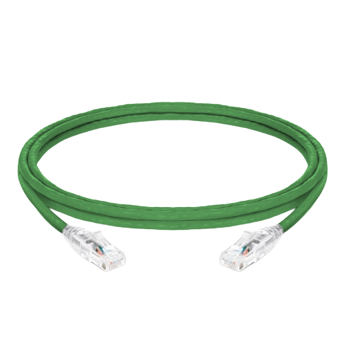 CORDON S/FTP Cat6 CCA 0.5m vert-green