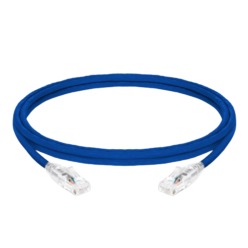 CORDON S/FTP Cat6 CCA 0.3m  Bleu-Blue