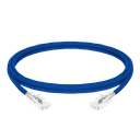 CORDON S/FTP CAT6 CCA 0.5M BLEU