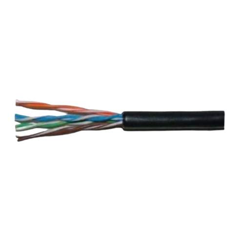 CABLE RESEAU UTP CAT5E EXTERIEUR 300M NOIR