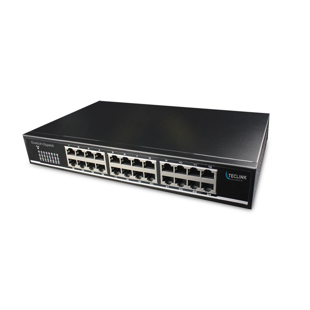 SWITCH 24 PORTS GIGABIT 