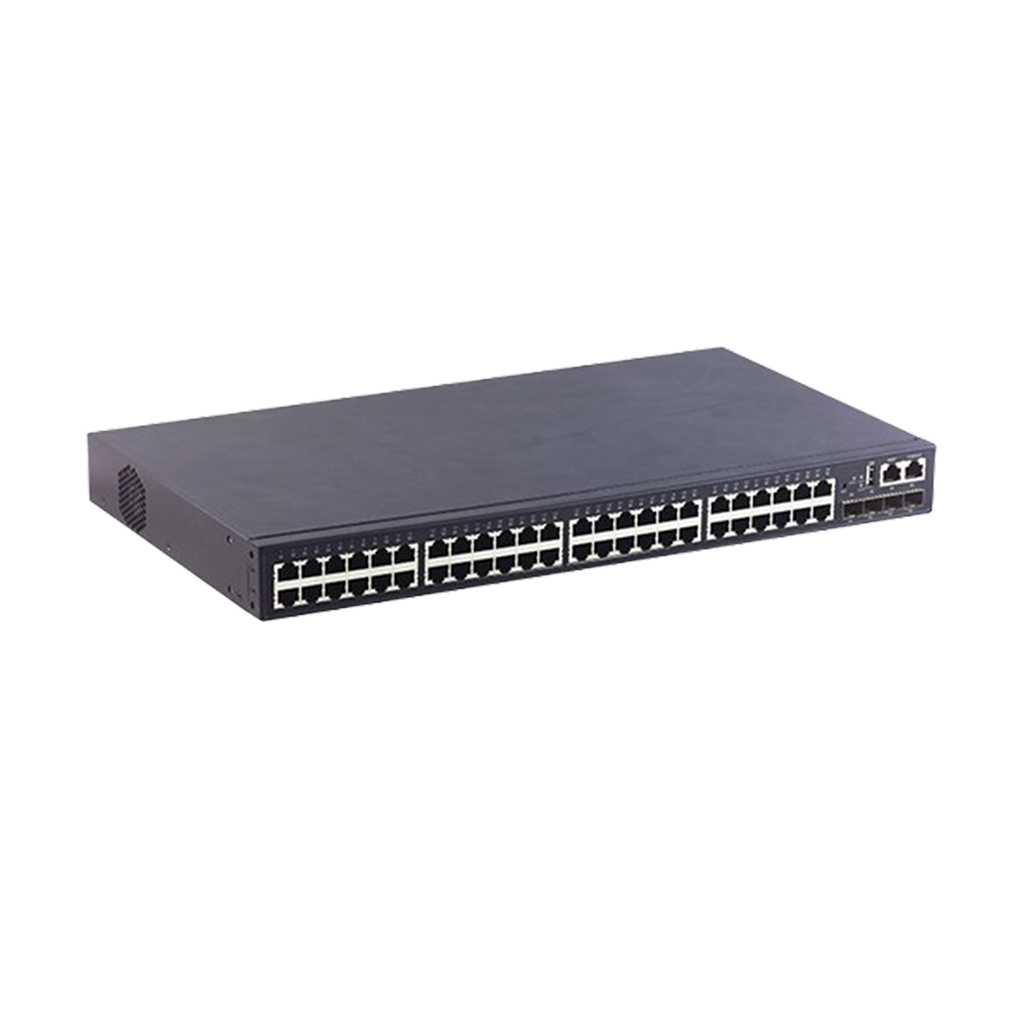 SWITCH 48 PORTS GIGABIT + 4 PORTS FIBRE 10G MANAGEABLE L3