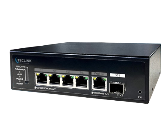 SWITCH POE 4 PORTS DURCI SANS ALIMENTATION