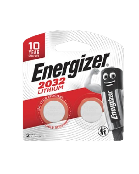 PILE BOUTON LITHIUM CR2032 ENERGIZER