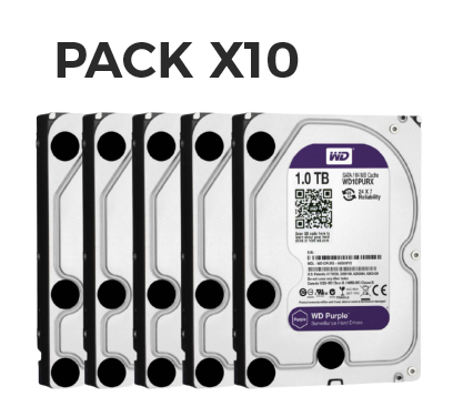 [WD11PURZ-Pack10] HDD1T WESTERN DIGITAL-Pack10