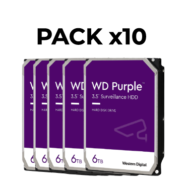 [WD64PURZ-Pack10] HDD6T WESTERN DIGITAL-Pack10