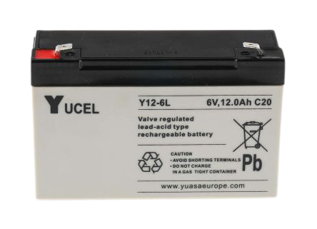 [Y12-6L] BATTERIE 6V - 12Ah