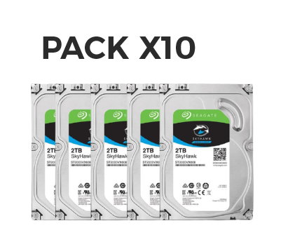 [ST2000VX017 -Pack10] HDD2T SEAGATE SV7-Pack10