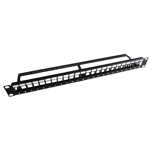 [TLVD200] PANNEAU DE BRASSAGE 1U 19" 24 PORTS NUS