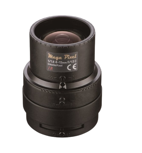 [TAMRON-M118VP413IR] 5MP Lens P Iris C-Mount 