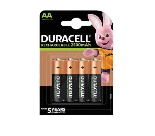 [Pile rechargeable AA 4 PCS] Pile rechargeable AA / HR6 2500mAh NiMH