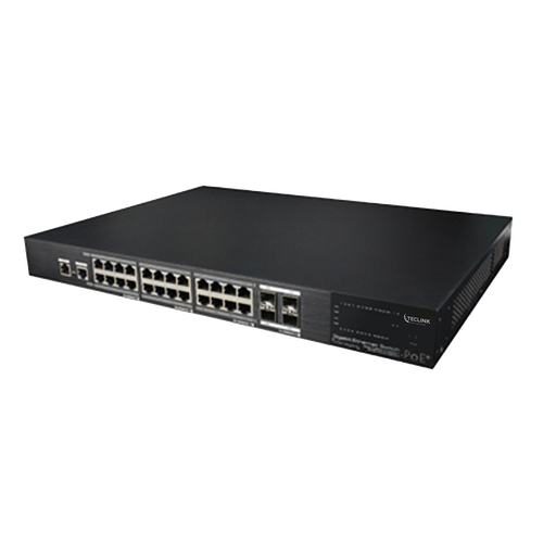 [TLSM3024-390] SWITCH POE 24 PORTS GIGABIT MANAGEABLE L2- 390W