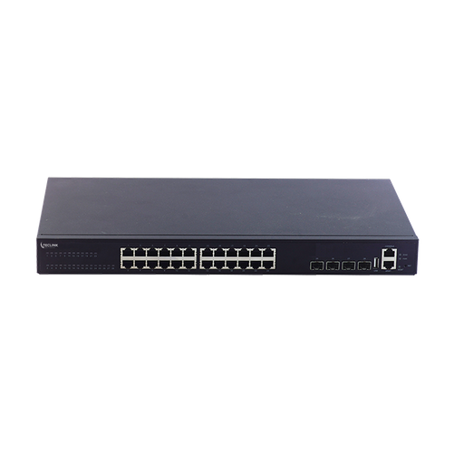 [TLSC7024] SWITCH 24 PORTS GIGABIT + 4 PORTS FIBRE 10G MANAGEABLE L3